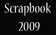 Scrapbook 2009