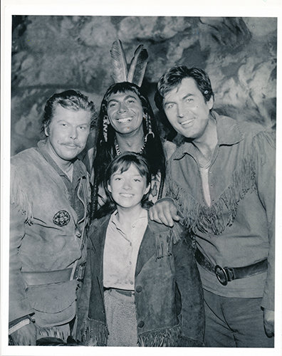 Fess Parker, Ed Ames, Albert Salmi,