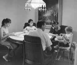Dinner at the Cartwright's